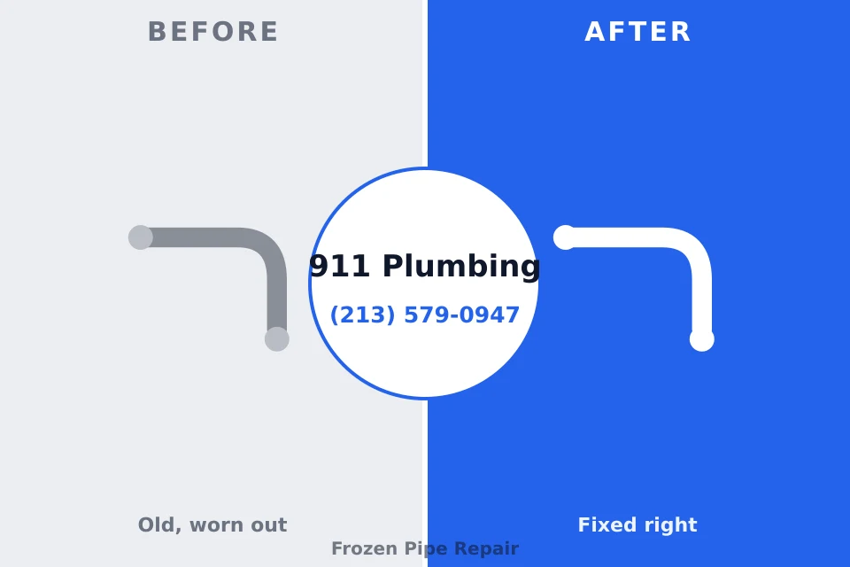 Before and after: plumbing company Clyde, NC